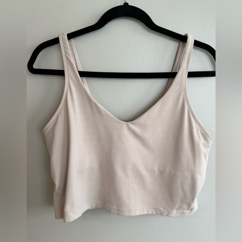 Lululemon align tank top in beige / tan